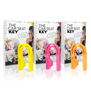 The Car Seat Key Neon Collection Set