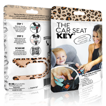 Load image into Gallery viewer, The Car Seat Key Leopard Edition